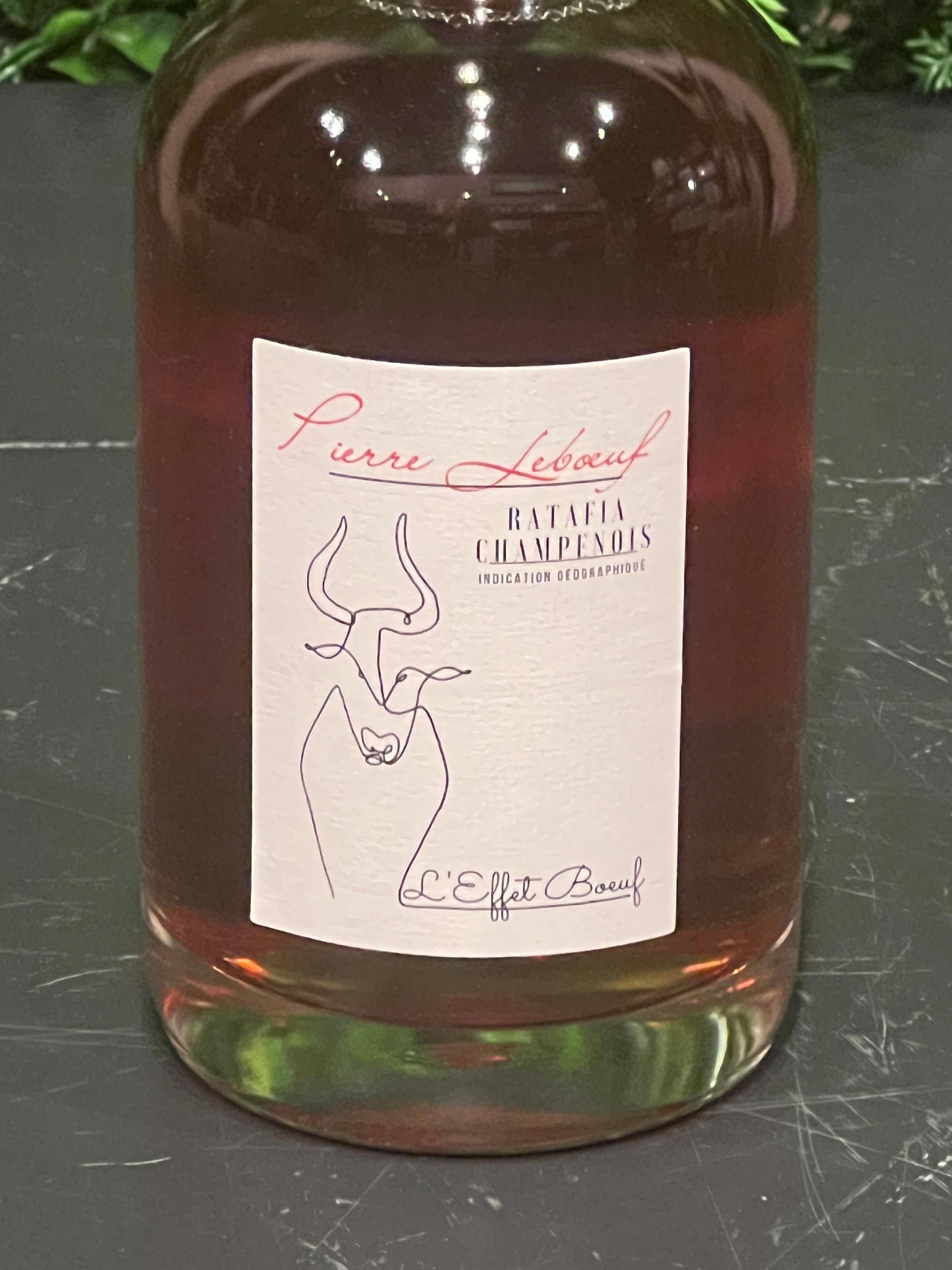 Pierre Leboeuf - Ratafia de champagne, L’Effet Boeuf (0,5L)