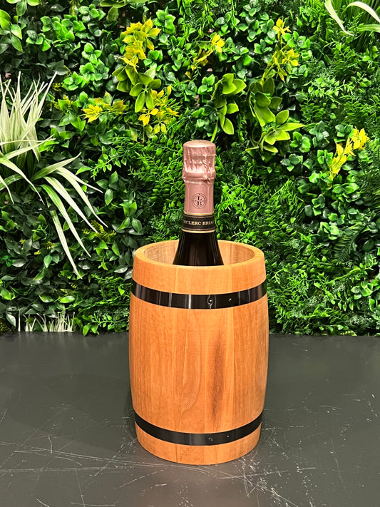 Wijnkoeler houten wijnvat