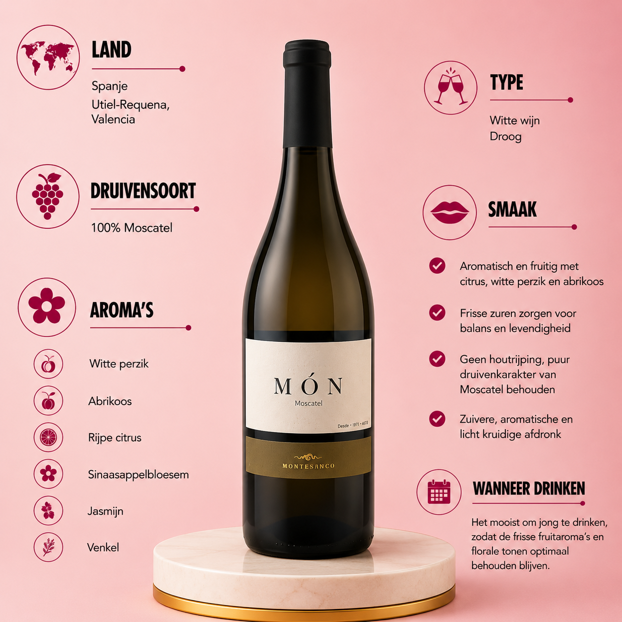 Montesanco - MÓN Blanco Moscatel 2024