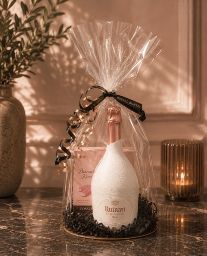 Rosé Ruinart & Biscuits Roses de Reims
