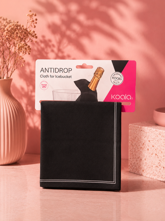 Antidrupdoekje voor wijnflessen