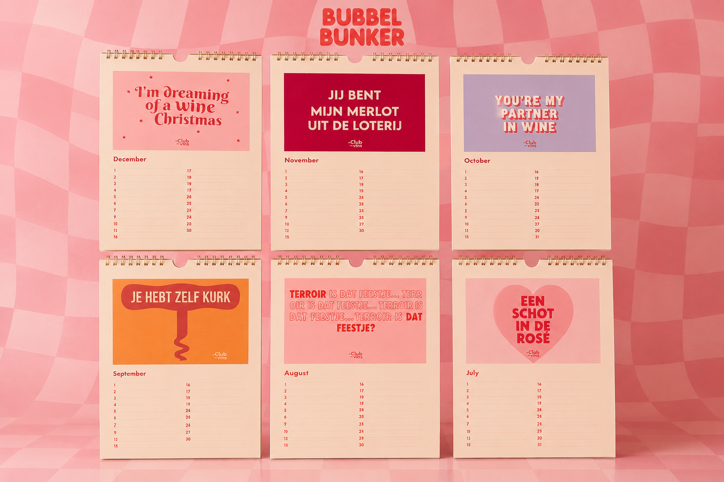 Wijn Verjaardagskalender
