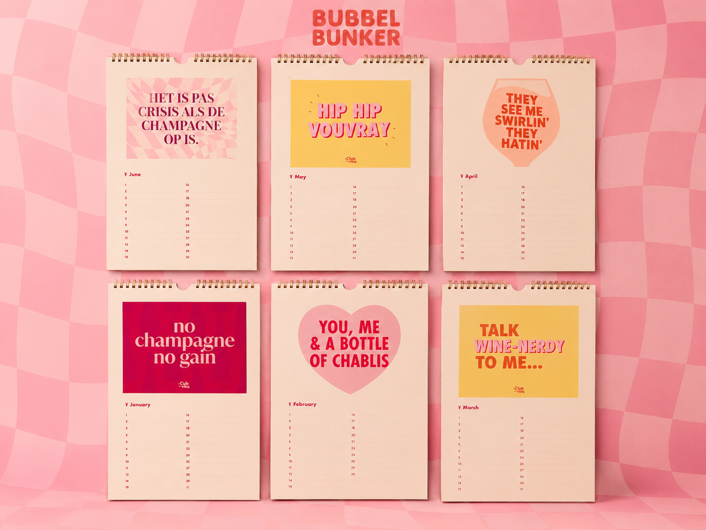 Wijn Verjaardagskalender