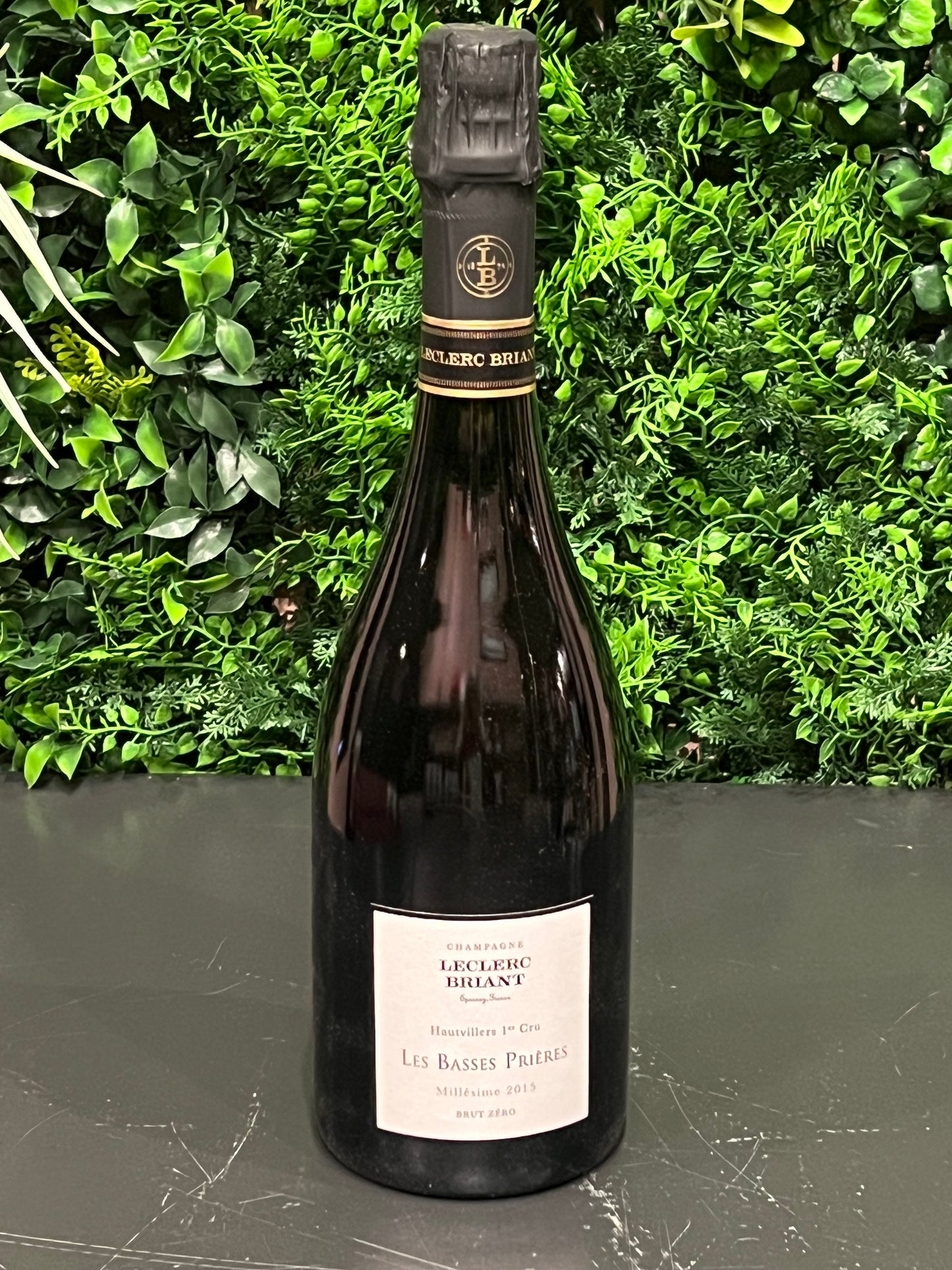 Leclerc Briant - Champagne Les Basses Priéres 1ste Cru Millésime Brut Zéro Bio 2015